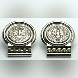 2 inch Statement Vintage German Earrings! Tyrol